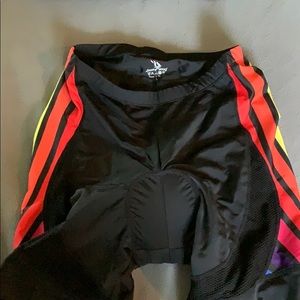 Padded bike shorts